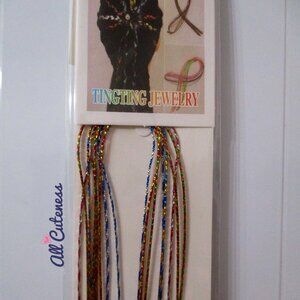 Colorful Rainbow Hair Tinsel - Hair Accessories